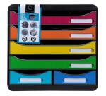 Module de classement Big Box Maxi 6 tiroirs Iderama - Arlequin