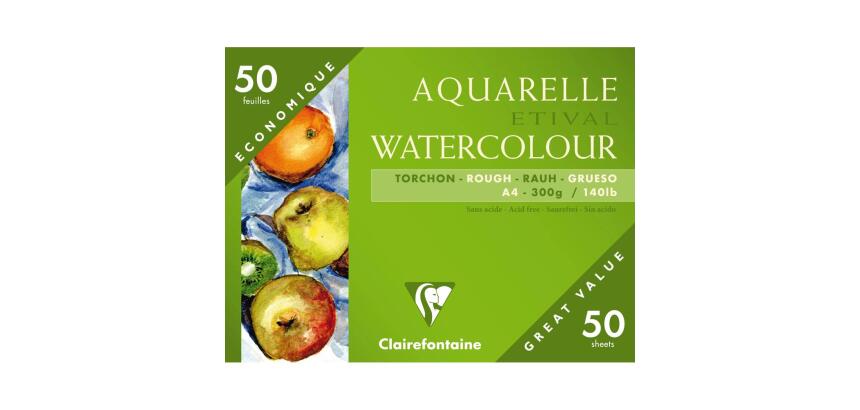 Etival étui cartonné 50F A4 300g grain torchon