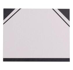 Carton à dessin Brut à élastiques 26x33cm - Gris