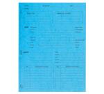 Paquet de 25 dossiers de procédure carte lustrée 25x32cm