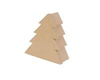 Boîte sapin S 8x18,5x20cm - Kraft