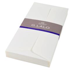 25 enveloppes DL (110x220mm)Vergé doublées adhésives