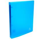 Classeur 4 anneaux plastifié Exacompta Chromaline A4 - Dos 3 cm couleurs assorties