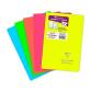 Carnet piqué Koverbook Neon 11x17cm 96 pages petits carreaux couverture polypropylène opaque - Assortis