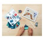 KIT ORIGAMI, Pochette de 60 feuilles 70g/m2 3 formats - Décor Faune marine - Multicolore