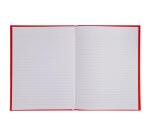Carnet Iderama 220x170, 192 pages lignées - Rouge
