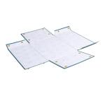 Cajas de almacenamiento NeoDeco - 21,5x28x15cm, A5+ - Azul pato