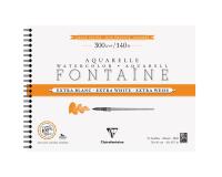 Fontaine Extra Blanc Grain Satiné album spiralé 12F 30x40cm 300g