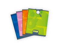Cahier piqué 8000 CARTE 17x22 cm 32 pages grands carreaux 90 g - Assortis