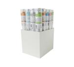 Graffy Roll, Présentoir vide pour 20 rouleaux - Blanc