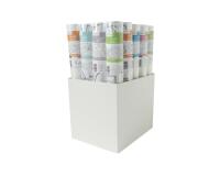 Graffy Roll, Présentoir vide pour 20 rouleaux - Blanc