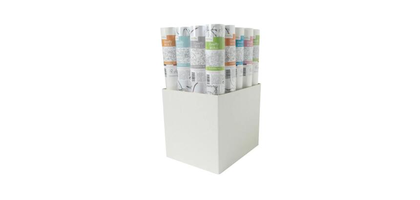 Graffy Roll, Présentoir vide pour 20 rouleaux - Blanc