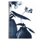 Inkebana, Cahier reliure intégrale A4 21x29,7 cm, 148 pages, ligné et marge, ass. - Multicolore