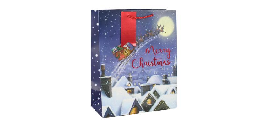 Flying Santa, sac large 26,5x14x33 cm - Bleu nuit