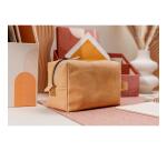 Trousse Clairefontaine Terracotta multi-usages en cuir 18 x11 x 7 cm