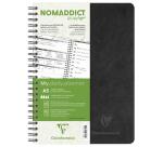 My.daily.planner Age Bag carnet reliure intégrale A5 250 pages détachables - Noir