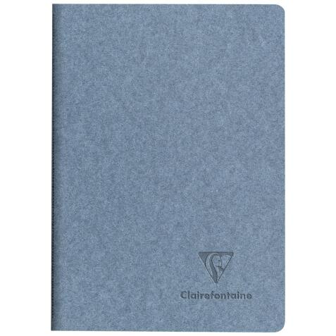 Jeans et Cocoa, Carnet piqué cousu fil A6 96 pages lignées, jeans - Bleu jeans