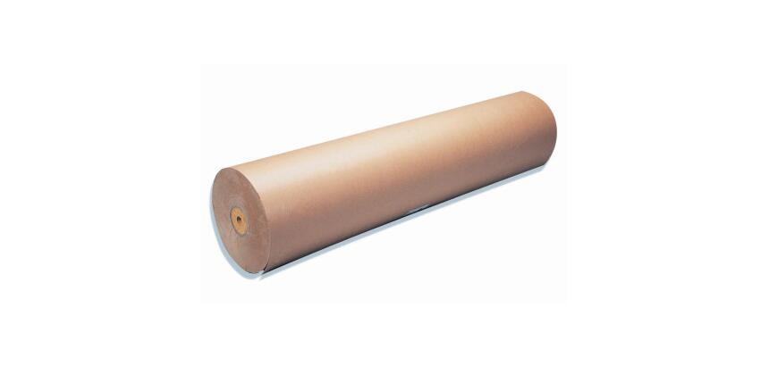 Papier d'emballage "Kraft brun", 60 g, sur rouleau