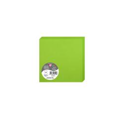 Paquet de 25 cartes pliées Pollen 135x135mm 210g/m²