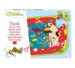 Puzzle éducatif, Jeux du stade - Multicolore