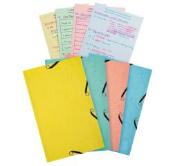 Folder wE Aquarel+25 rec.cards125x200ass - Assorted colours