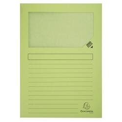 Paquet de 100 chemises à fenêtre SUPER 160g/m2 - 22x31cm