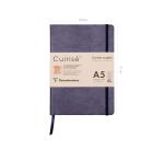 CUIRISÉ Carnet souple A5, 144 pages lignées - Pétrole
