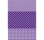* Pochette 3 Feuilles Identiques Ref 488 - Violet