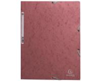 Chemise à élastiques 3 rabats carte lustrée 400g/m2 Skandi