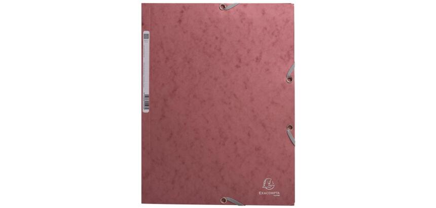 Chemise à élastiques 3 rabats carte lustrée 400g/m2 Skandi