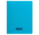 Cahier piqué 8000 POLYPRO 17x22 cm 140 pages grands carreaux 90 g - Assortis
