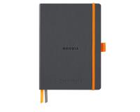 Rhodiarama Goalbook souple A5 240 pages dot papier ivoire 90g - Titane