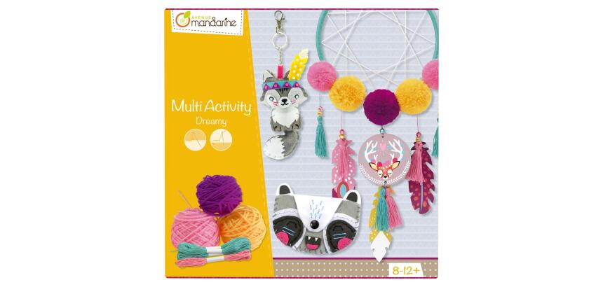 Coffret créatif, Multi Activity, Dreamy - Multicolore