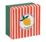 Dolce Amore, Set de 3 boîtes gigognes carrées 25x25x12 cm, 20x20x11cm, et 16x16x10 cm