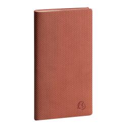 Agenda de poche SAS 17 Canvas 9 x 17.5 cm Semainier Septembre 2025 à Août 2026 - Terracotta