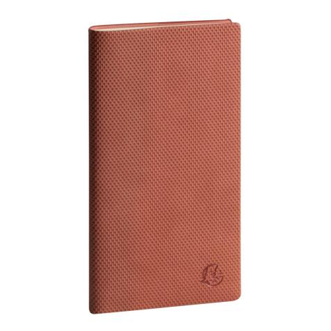 Agenda de poche SAS 17 Canvas 9 x 17.5 cm Semainier Septembre 2025 à Août 2026 - Terracotta