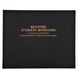 Registre 24x32cm Objets mobiliers - Spécial garagistes 100 pages - Noir