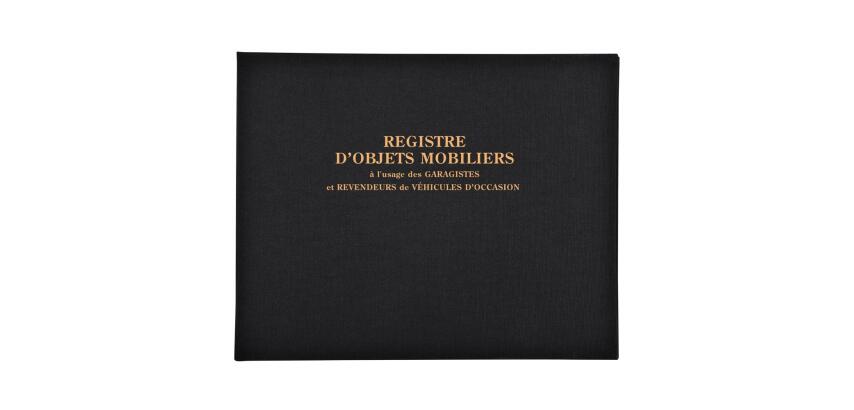Registre objets mobiliers spécial garagistes Exacompta 4441E - 24 x 32 cm 100 pages