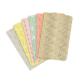 Carnet piqûre textile Neo Deco Collection Printemps-Été 11x17cm 96 pages ligné motifs assortis papier ivoire 90g - Assortis