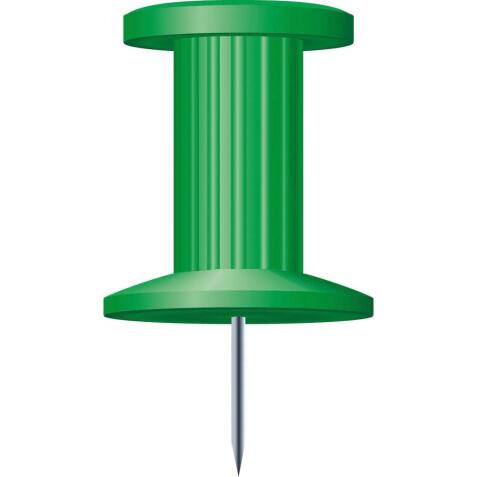 Blisterbox mit 25 Stück Pinnwandnadeln Push Pins, Ø10mm, Spitze 7mm