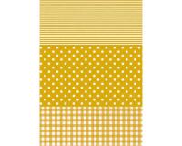 * Pochette 3 Feuilles Identiques Ref 543 - Jaune