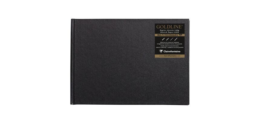 Goldline carnet cousu collé 64F A5 140g I - Ivoire