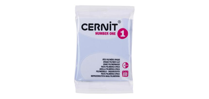 Cernit n°1 56 g bleu pastel - Bleu pastel