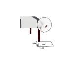 3 en 1 en rouleau spunbond, indéchirable et épongeable - 48x0,40m