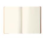 Webnotebook A5 192 pages dot papier ivoire 90g fermeture élastique - Orange