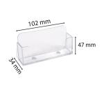 Distributeur de cartes de visite 1 case