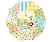 ORIGAMI, Pochette de 60 feuilles 70g/m2 3 formats - French riviera - Multicolore