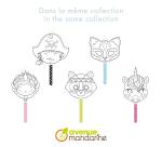 Graffy Stick, Licorne - Rose