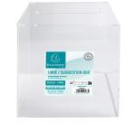 Transparante urne met deksel 21 cm - Transparant