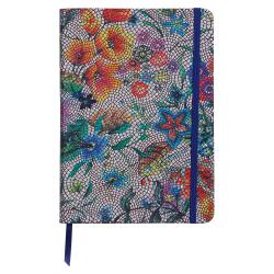 CÉLESTE Carnet A5 souple 144 pages, Lignées Multicolores